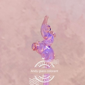 Exp19 Peach Girl Pink Rod, Glass Firing Colorant, Lampwork Glass Rod, Colored Glass, Hard Material