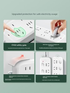 Bull USB with Cable For Home Multi-Function Genuine Goods Socket