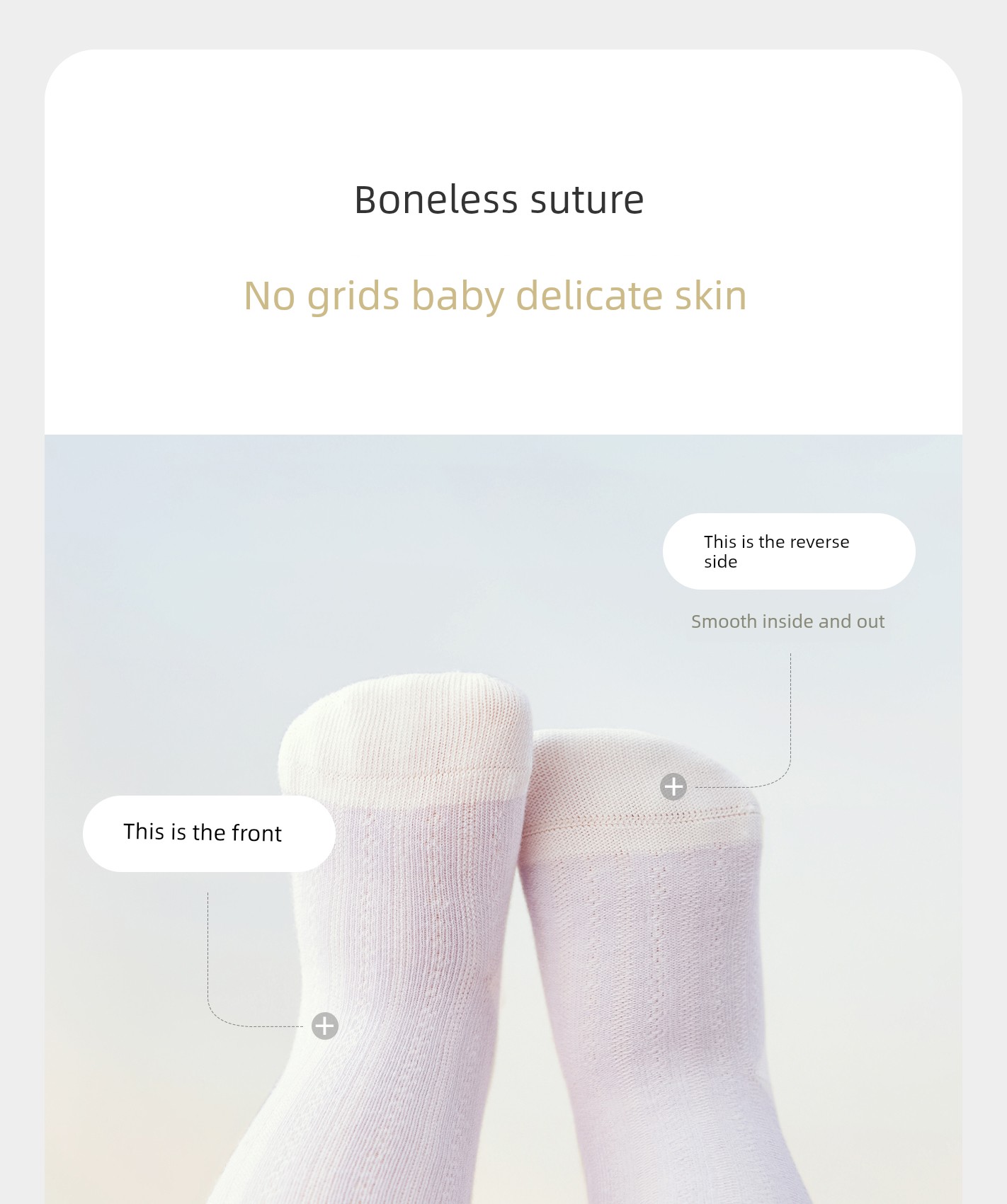 Newborn Babycare Summer Antibacterial Children's Socks — 11