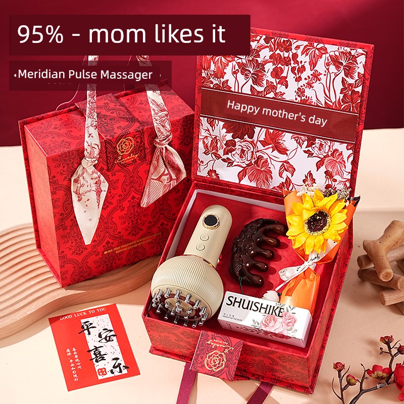 Mother's Day Gift for Mom and Mother-In-Law, Practical Birthday Gift for Teachers, High-End Electric Massager Gift Box for Health and Wellness