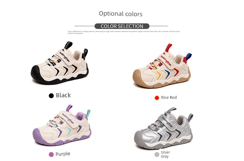 Paddington Bear Genuine Functional Shoes Toddler Shoes 2026 Spring Children's Sports Shoes for Boys and Girls Soft-Soled Non-Slip Shoes — 4