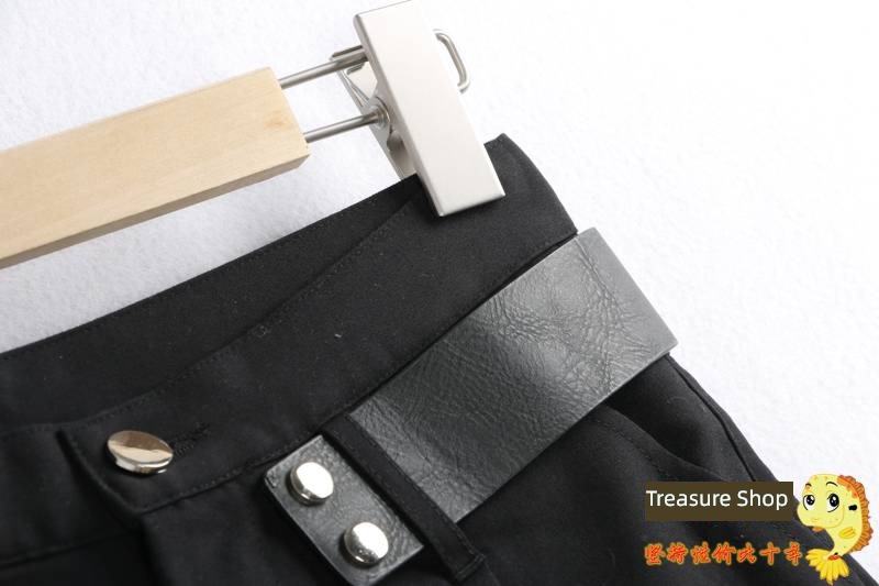 Unload cotton material High waist fashion Flanging Show thin shorts