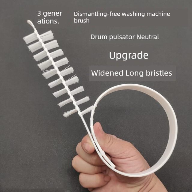 Drum pulsator cleaning inner tube inner wall home appliance special tools cleaning long hair brush 3 generation upgraded version washing machine brush