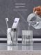 Travel washing set toothbrush toothpaste toothpaste cup three-in-one travel business trip portable mouthwash cup storage box