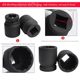3/4 plum blossom sleeve head 32 short stroke cannon 12 corner wind-mobile electric wrench manual disassembly screw tool 30 36
