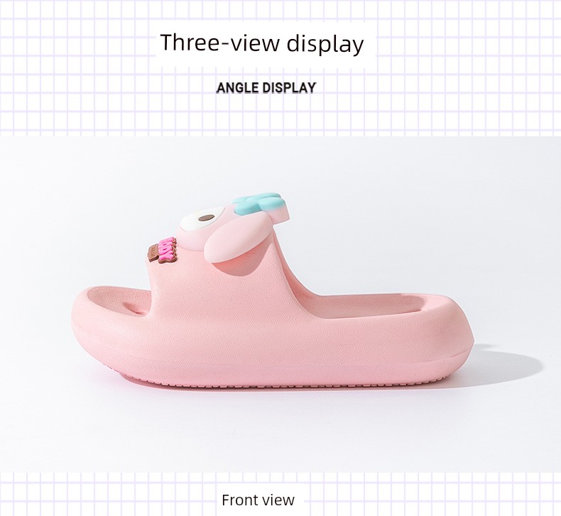 Children's Slippers for Girls, Summer 2026 New Kuromi Model, Girls' Bathroom Water-Draining Non-Slip Bath Slippers for Baby Girls — 15