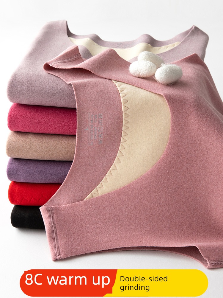 Derong Autumn and winter Inner lap fever camisole keep warm vest