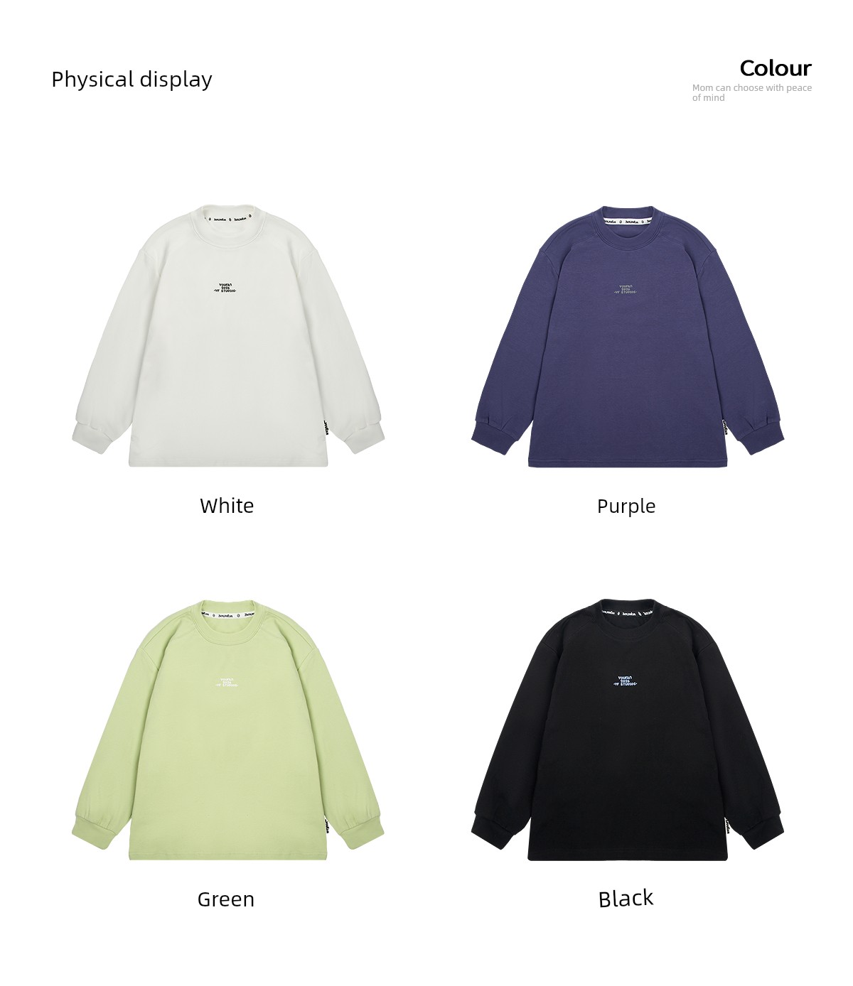 Boys' Sweatshirt Long-Sleeve T-Shirt White Base Shirt Early Autumn 2026 New Style for Older Children Boys' Top Clothing Outfit — 14