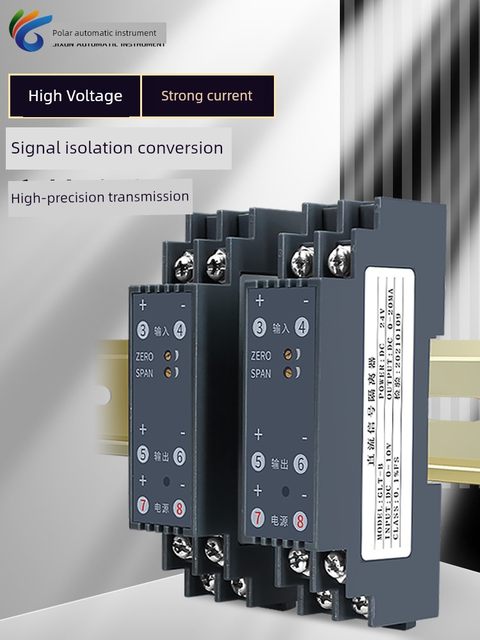WS1521 DC voltage transmitter signal isolator current conversion module 4-20mA to 0-10V 0-5V
