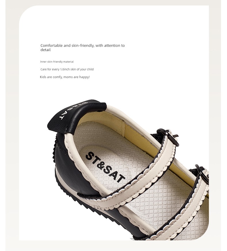 Saturday Kids' Shoes for Girls, Spring and Autumn Mary Jane Shoes, 2026 New Fashionable Children's Leather Shoes, Lightweight Flat Shoes — 10