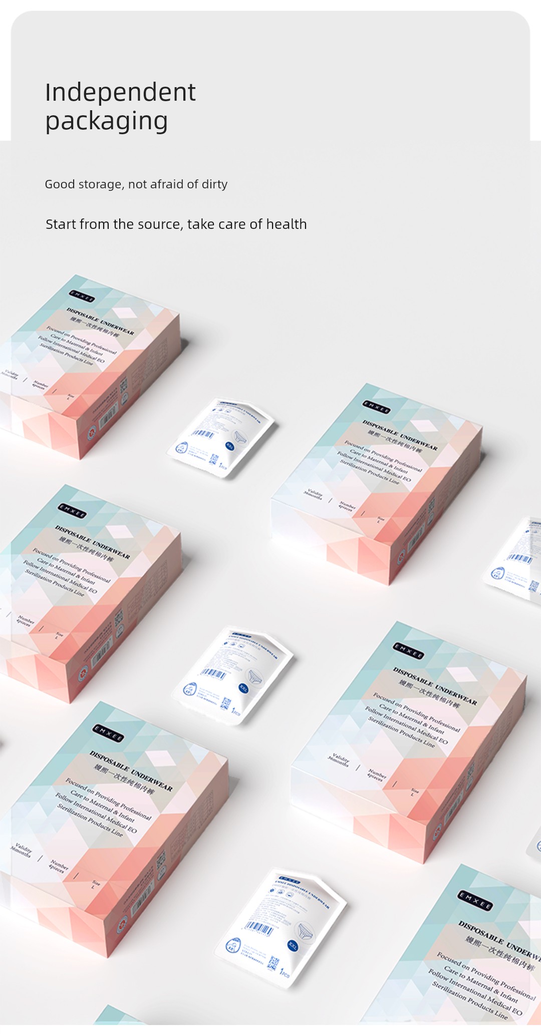 【Scroll down for Details and Discounts】Manxi Disposable Underwear for Women, Pure Cotton, Sterilized, Suitable for Pregnant Women, Postpartum, and Travel — 44