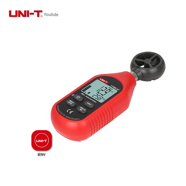 Ulide anemometer Digital anemometer Wind tester Anemometer Anemometer High-precision UT363