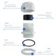 Metric M series nylon cable waterproof joint plastic cable fixing head Glen head M12/M16-M63*1.5