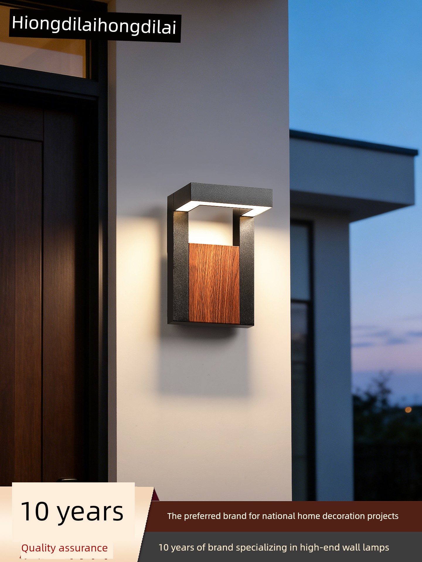 Outdoor Wall Lights, Waterproof Villa Door Pillar Lights, Bedroom Entrance Courtyard Lighting, Outdoor Terrace Wall Lights