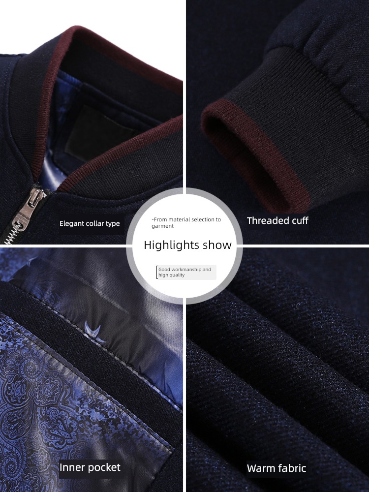 Wool Autumn and winter Benmingnian gules wedding banquet Jacket