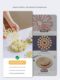 Trees can flower insulating pads silicone pad dining table pad thickened pot pad bowl pad coaster household plate pad anti-scalding pad