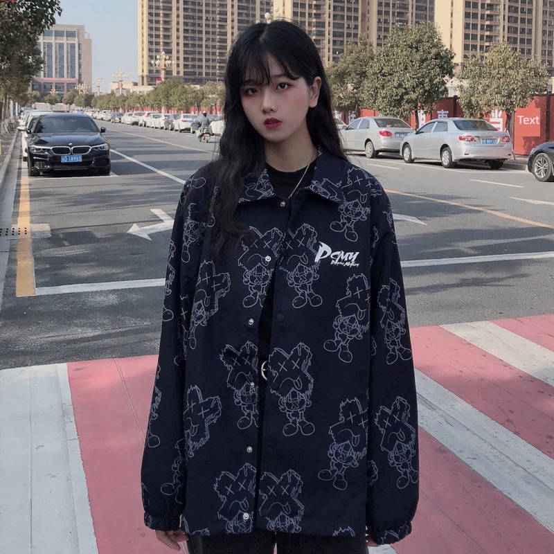 PCMY fork fork Manyin Spring and Autumn Guochao brand Jacket