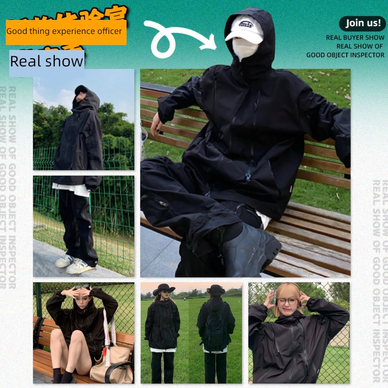 Chaopai American style Spring and Autumn easy hoodie  pizex
