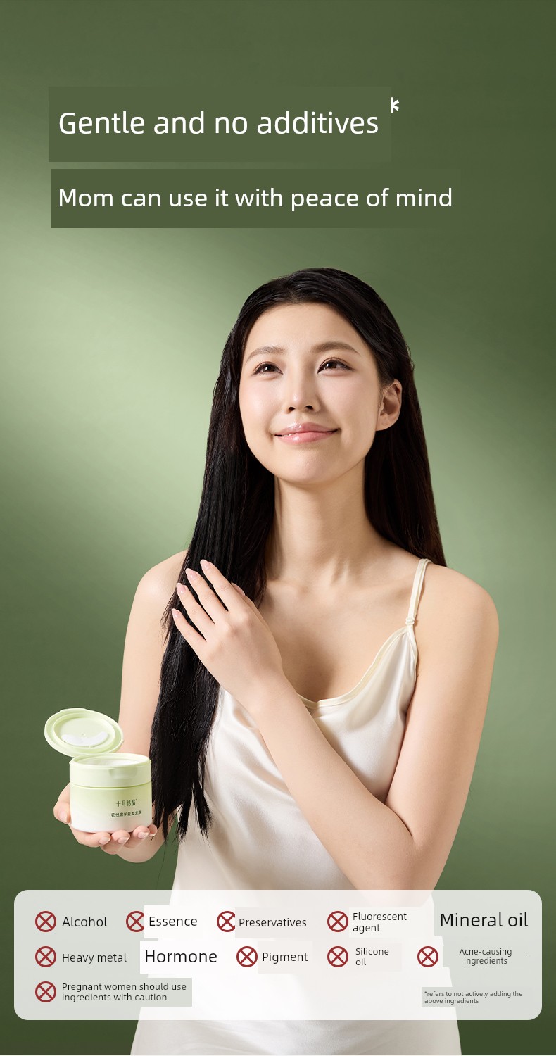 October Crystal Flower Delight Hair Mask for Pre-Pregnancy: Smooth and Silky, Improves Frizz, Hair Care, Moisturizing, Nourishing, Anti-Hair Breakage — 14