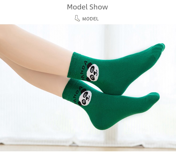 Pure Cotton Spring and Autumn Girl Deodorizing Filter Children's Socks — 5