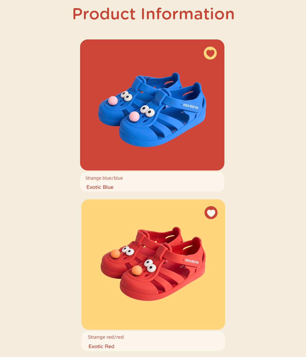 Yecominidd Kidsren's Sandals Summer New Kidsren's Shoes Girls' Toe-Toe Roman Shoes Boys' Wading Jelly Shoes — 4