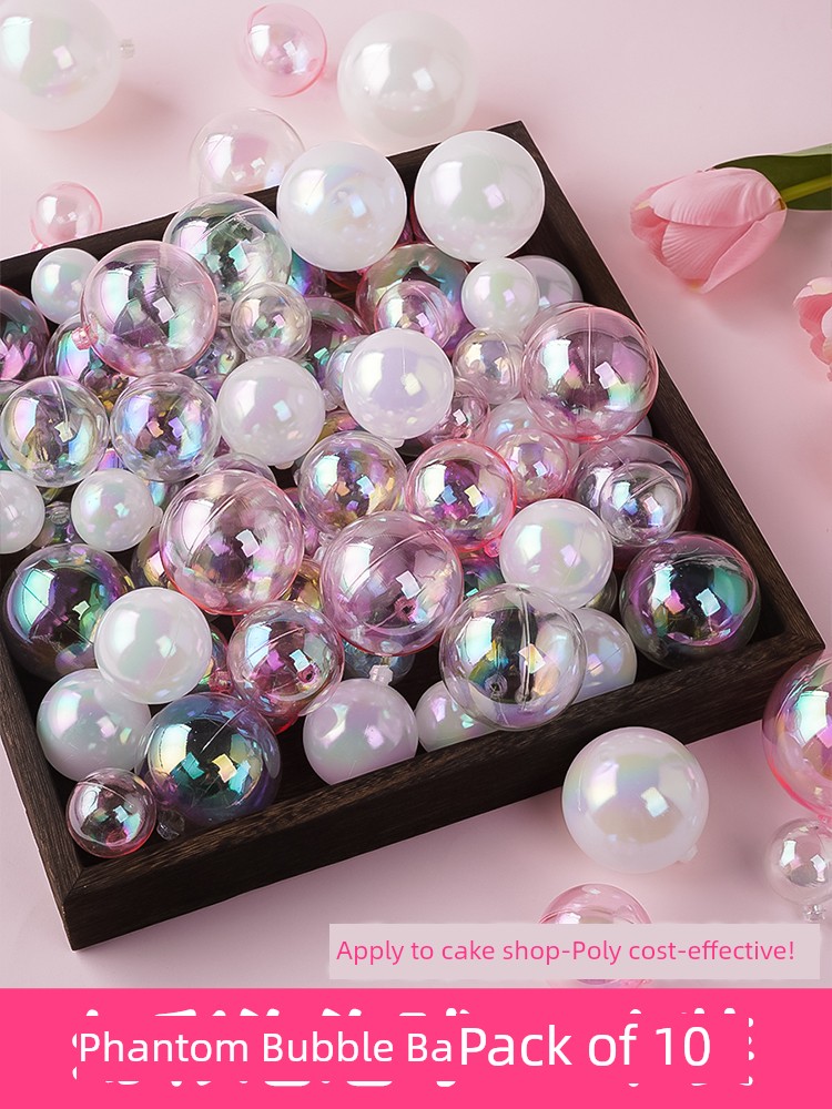 INS Creative Colorful Bubble Decoration Transparent Ball