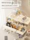 Desktop storage box drawer type figure blind box display rack transparent dustproof Pop Mart storage and finishing box