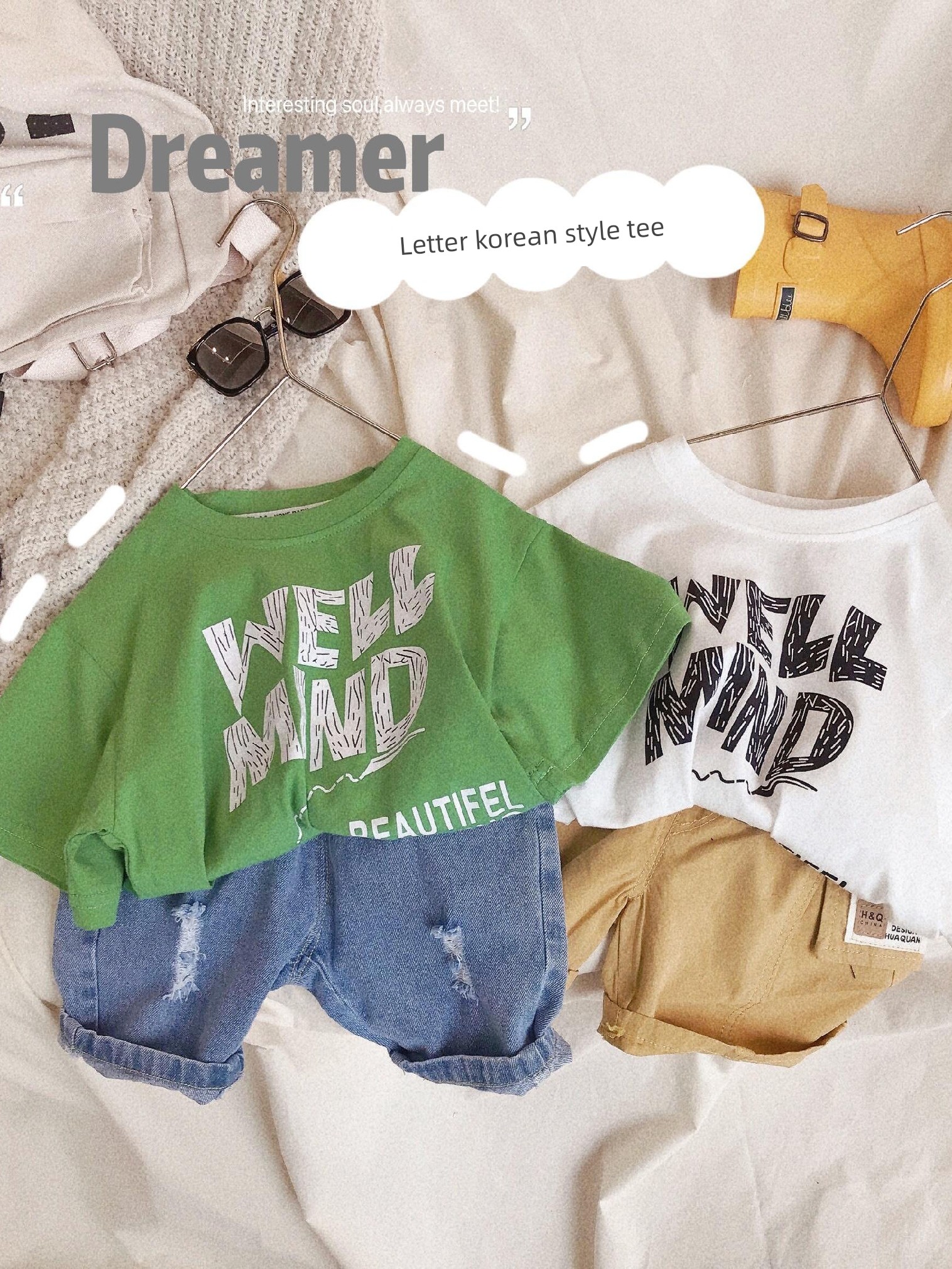 Boys' Short-Sleeved Pure Cotton T-Shirt, Kidsren's Summer Bottoming Shirt, Baby Girl's Half-Sleeved Top, Versatile and Simple, 2026 New Style — 3