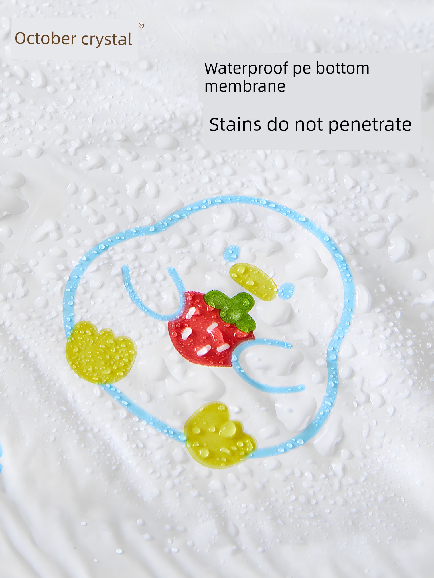 October Crystal Disposable Waterproof Toilet Seat Cover for Pregnant Women, Travel Portable Hotel Toilet Non-Woven Fabric Seat Pad Paper — 3