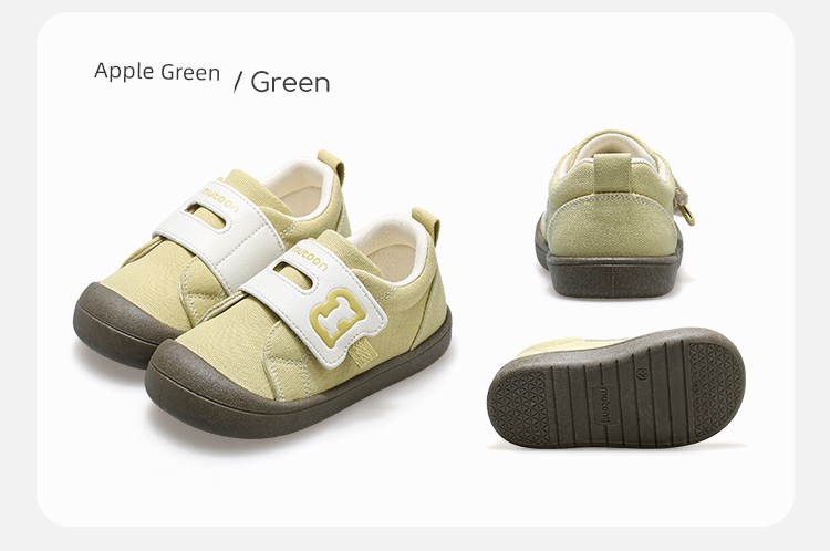 Toddler Stable Shoes for Spring and Autumn, Boys' Baby Kindergarten Indoor Shoes, Soft-Soled Anti-Collision Canvas Shoes, Girls' Shoes — 32