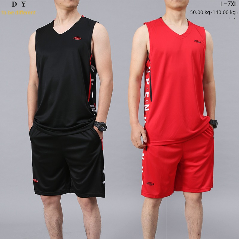summer Sleeveless man Bodybuilding customized Sports suit