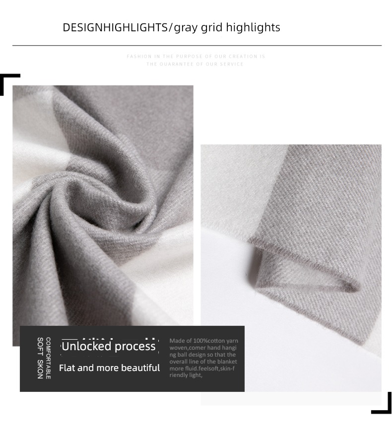 female winter lovely thickening Shawl Gift box scarf
