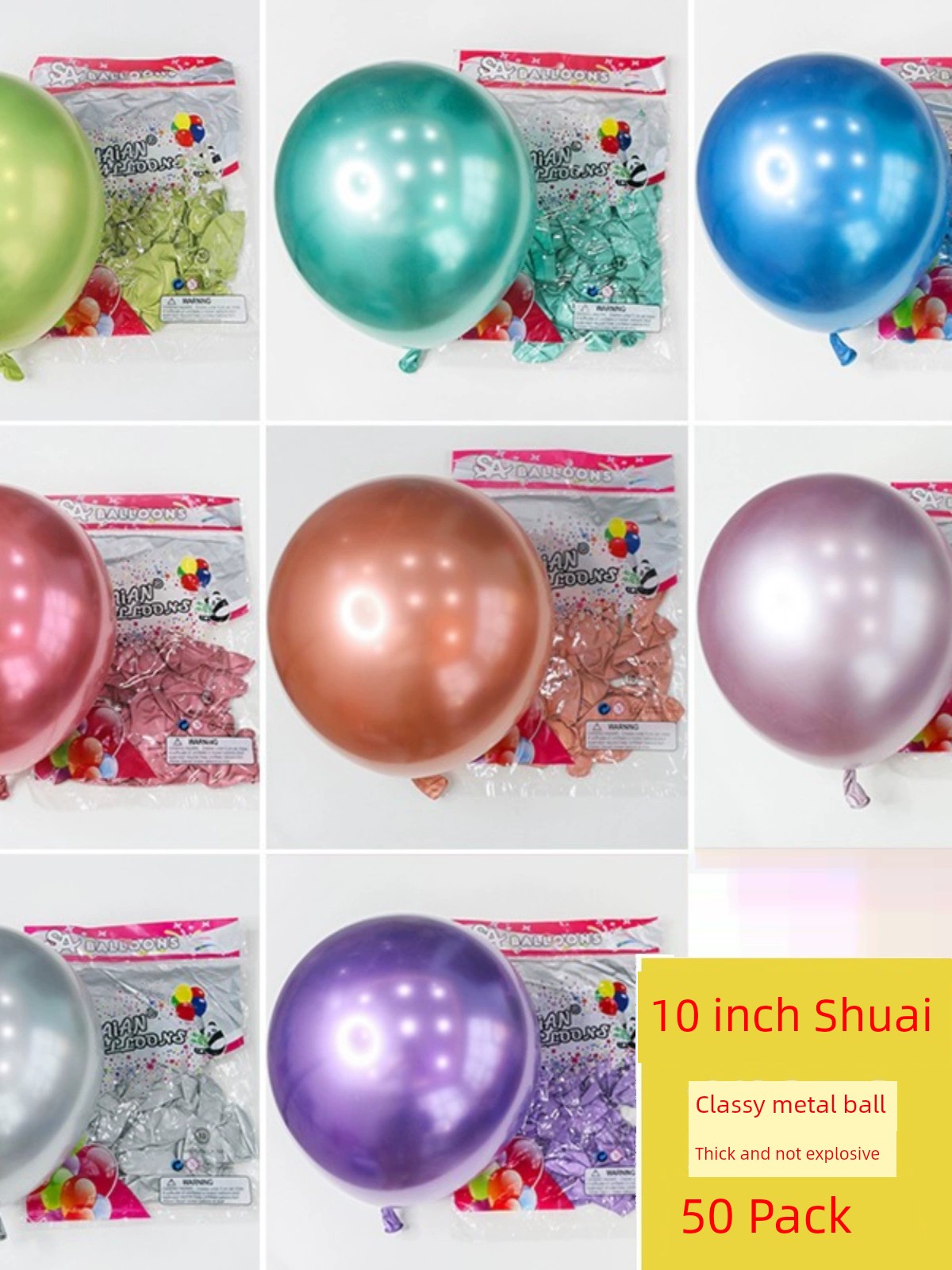 Birthday Golden Sequin round 10-Inch Wedding Room Balloon