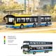 Super League of Legends City Market Scene Large Double-Decker Intercity Bus Educational Assembly Car Toy Building Block Model