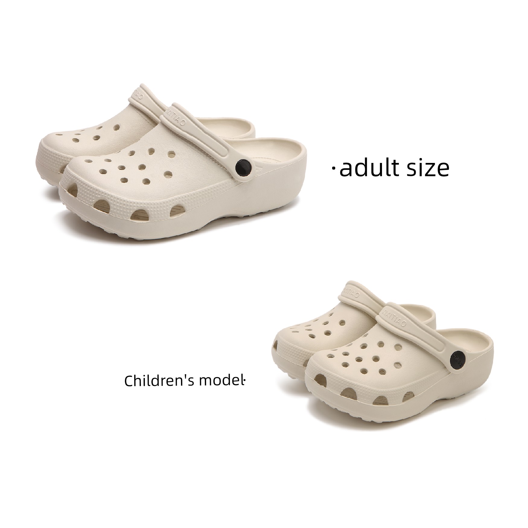Cute Tomato-Shaped Children's Sandals for Boys and Girls, Summer Outdoor Arch Support Non-Slip Parent-Child Clogs — 1
