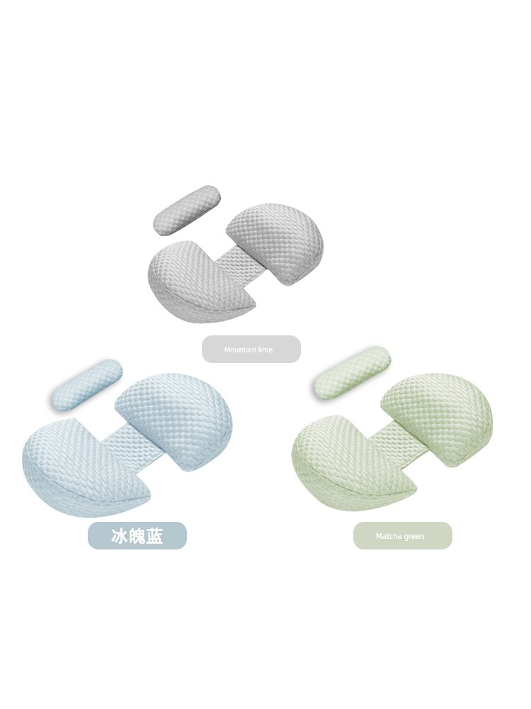 Summer Cool Removable and Washable Pregnancy Pillow Refreshing Non-Stick Pregnant Women Side Sleeping Belly Support Waist Cushion Sleep during Pregnancy — 2