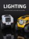 Russia 1/24 Sherpa ATV All-terrain Children's Off-Road Simulation Alloy Boy Sound Light Return toy Car
