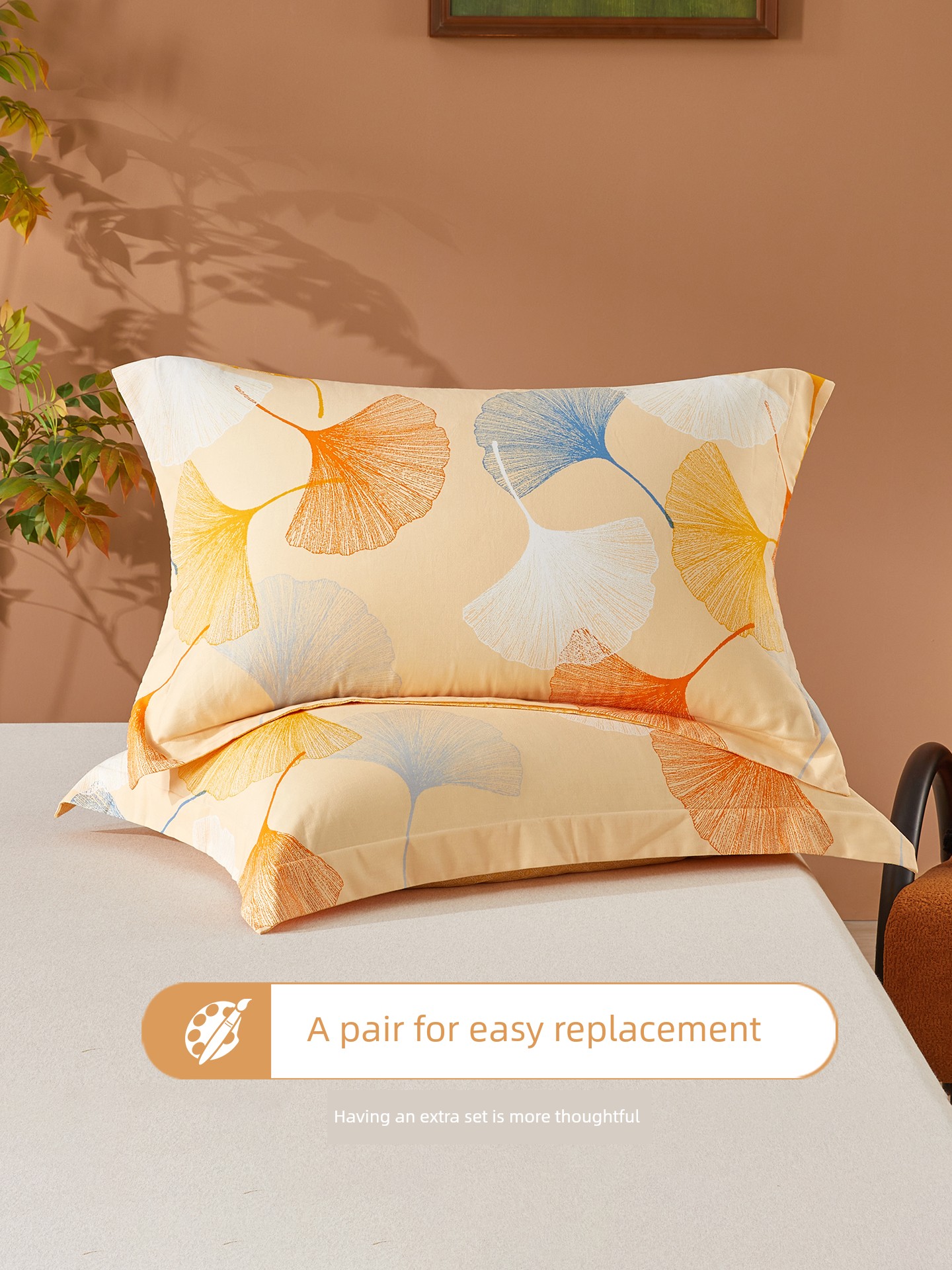 Boyang Cotton Brushed Pillowcase One-Pair Package 48 Cmx74cm Pillowcase Pure Cotton Thickened Winter Pillow Core Liner Cover