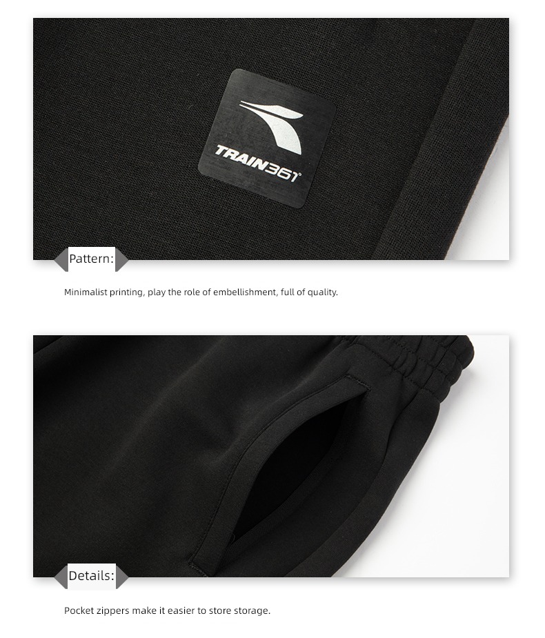 autumn male easy Tie one's feet knitting run Sports pants