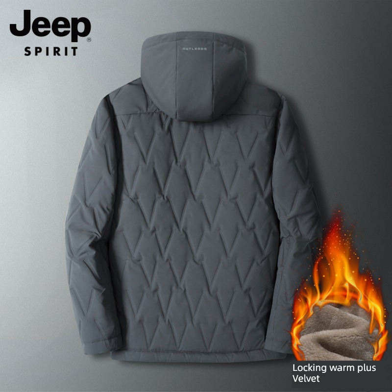 JEEP Autumn and winter thickening Big size keep warm man Cotton