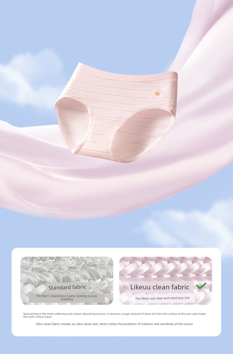 【Likeuu Special Offer】Ubras' Likeuu Children's and Adult Pure Cotton/Modal Underwear 5-Pack Dr — 46