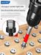 Pagoda-shaped hexagonal piece head wrench strong magnetic tungsten steel electric screwdriver electric drill wind batch electric batch three-in-one S2
