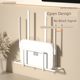 Router storage box wall artifact set top box wall-mounted fixture support bracket wifi placement rack