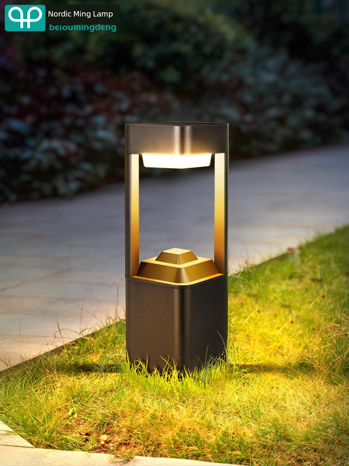 Outdoor Lawn Lamp Solar-Powered Outdoor Waterproof Courtyard Modern Minimalist Villa Led Yard Garden Lawn Street Light