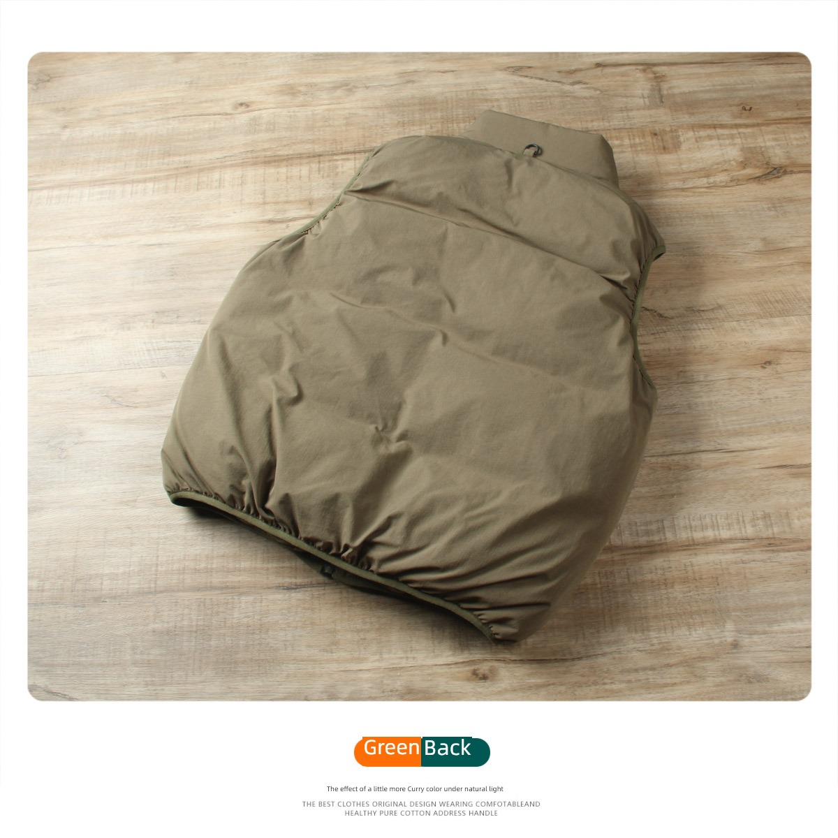 American style keep warm thickening Mountain system work clothes loose coat Cotton vest