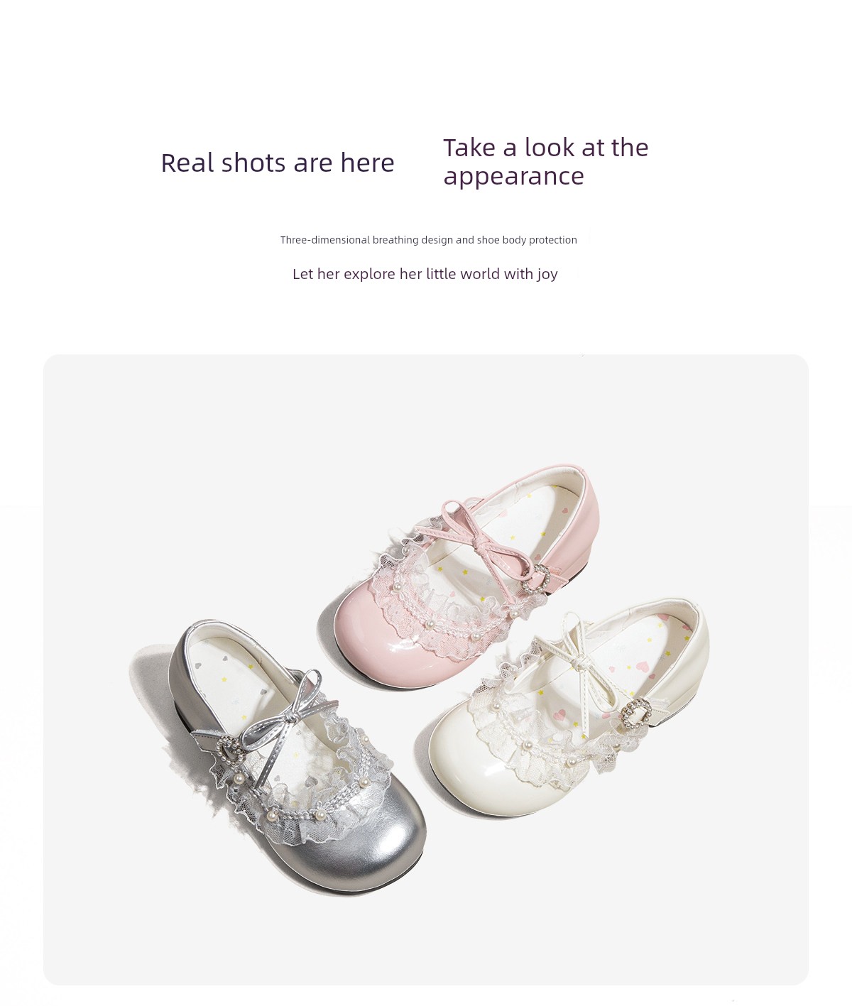 Little Girl's Stylish Leather Shoes 2026 New Summer Children's Beautiful Princess Shoes Girls' Soft-Soled High-Heeled Stage Shoes — 14