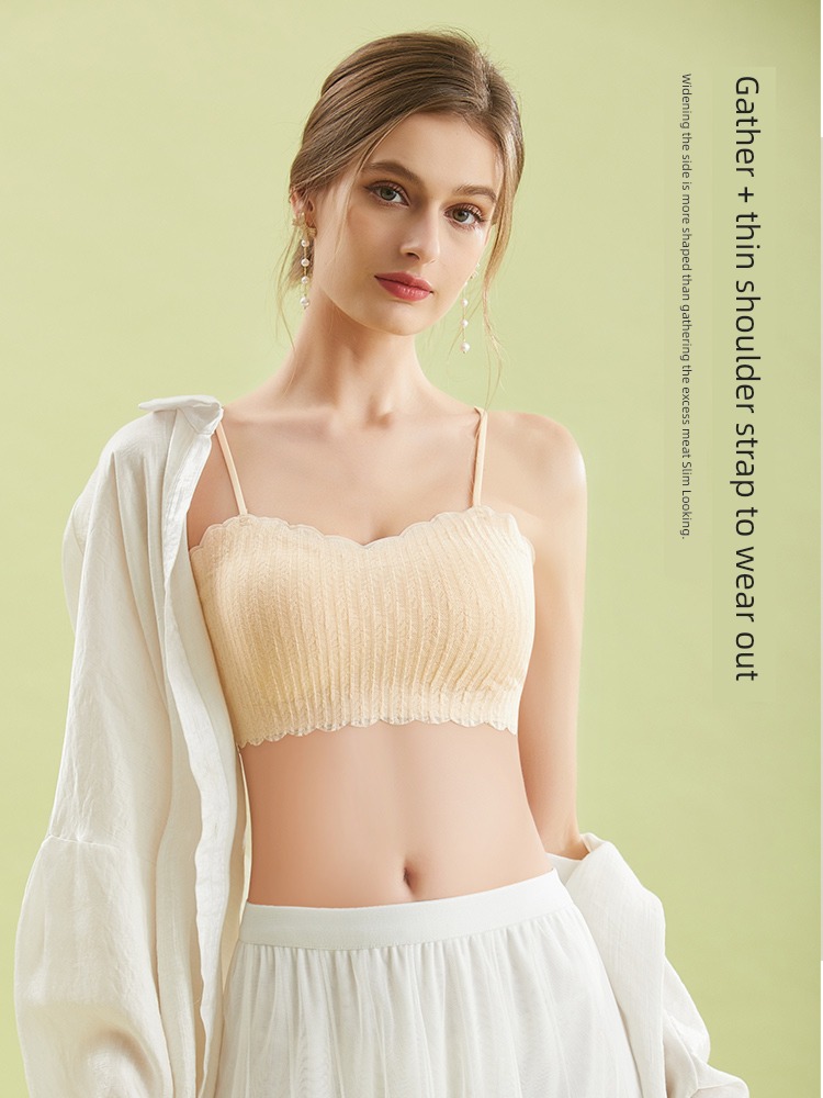 Beautiful back summer Lace Thin money camisole Wen bra Underwear