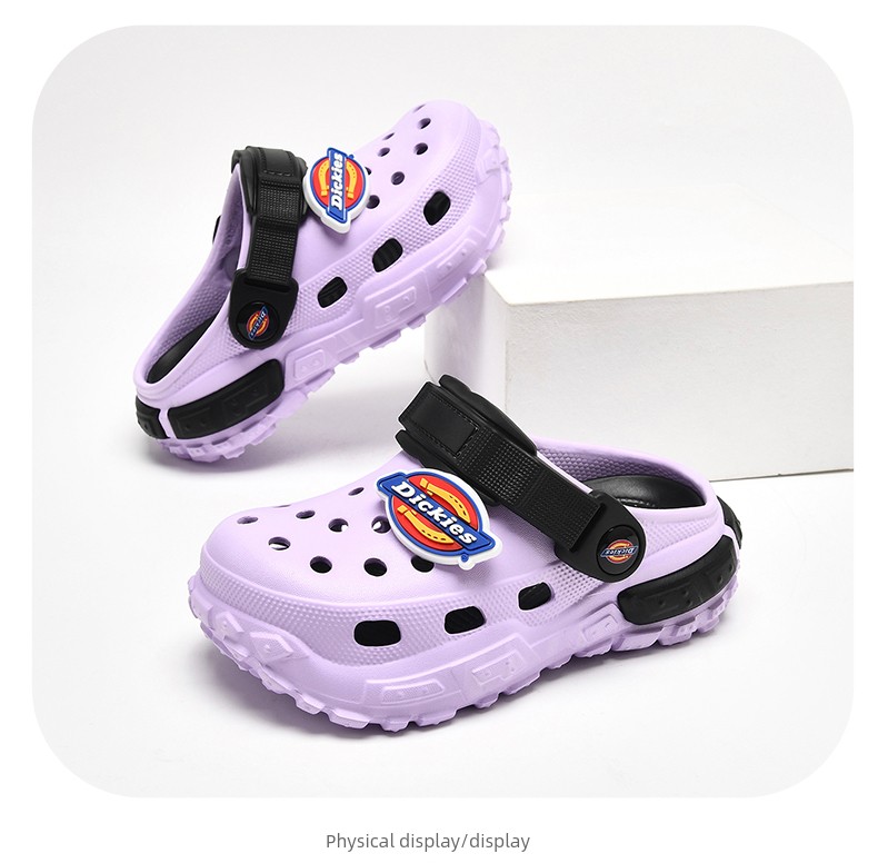Dickies Children's Sandals for Girls, 2026 New Model, Water Shoes for Older Children, Boys' Dual-Wear Beach Shoes — 21