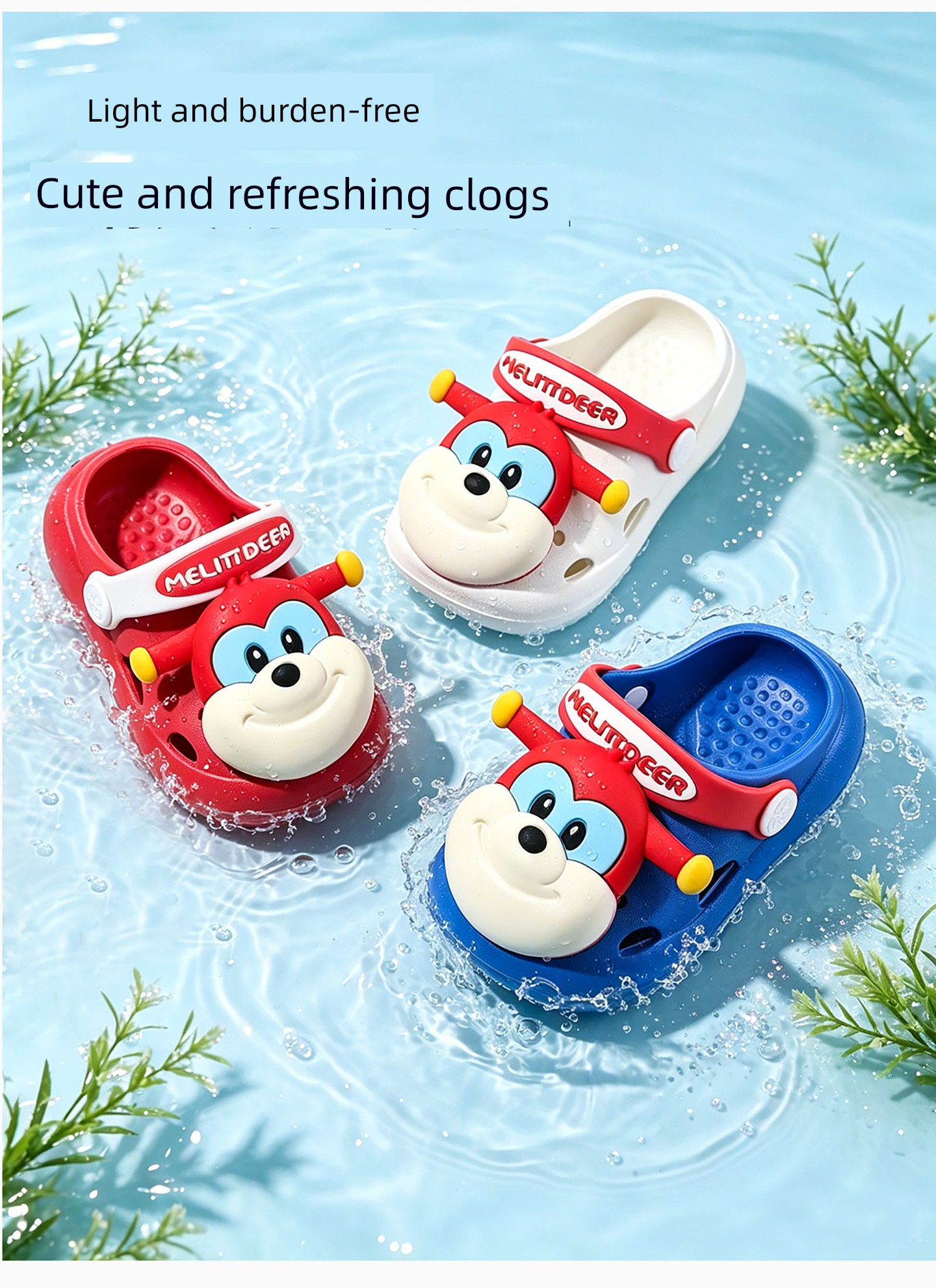 Summer Indoor Children Home Soft Bottom Kids Slippers — 3