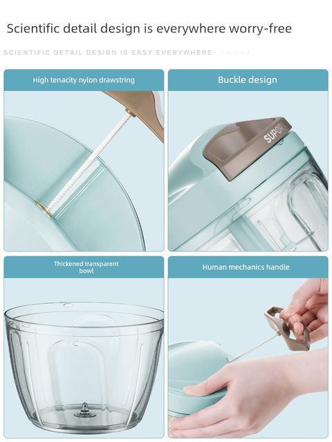 Supor garlic paste artifact manual garlic paste mash garlic paste garlic paste garlic crumb garlic crusher garlic gravy household use